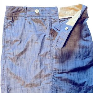 Dockers Skirt crisp Cotton blue shades  A line